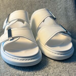 Alexander McQueen White Sandals